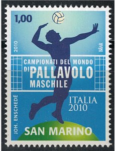 SAN MARINO 2010 Pallavolo maschile MNH**