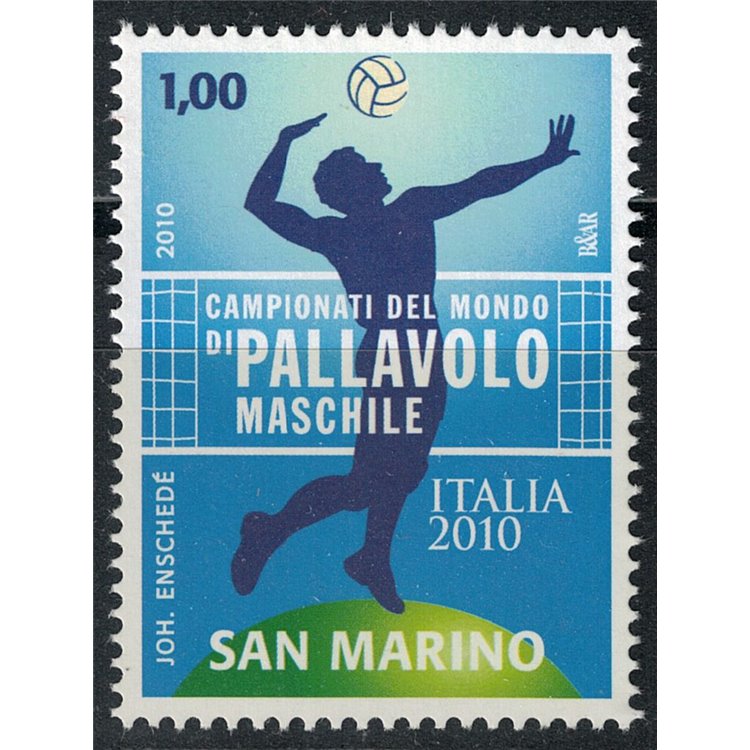 SAN MARINO 2010 Men's volleyball MNH**