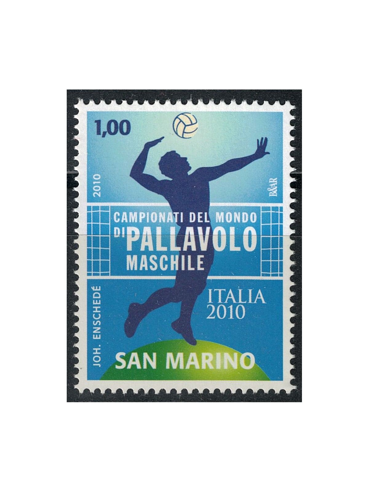 SAN MARINO 2010 Pallavolo maschile MNH**
