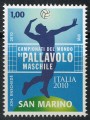SAN MARINO 2010 Pallavolo maschile MNH**