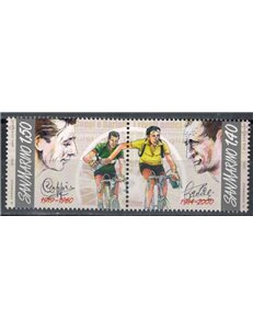 SAN MARINO 2010 Gino Bartali e Fausto Coppi 2v MNH**