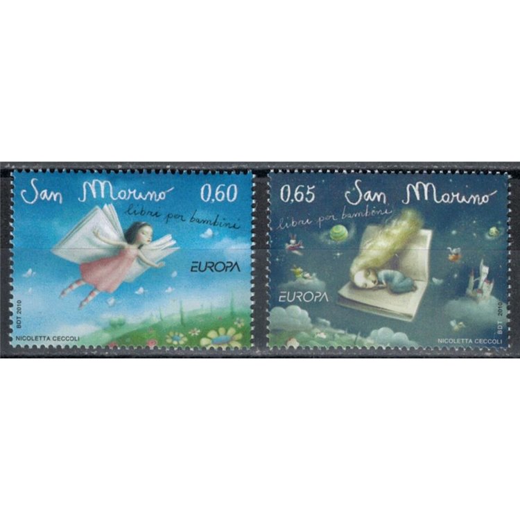 SAN MARINO 2010 Europe 2v MNH**