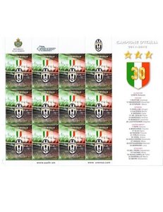 SAN MARINO 2012 Juventus Italian champions m/s MNH**