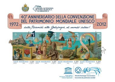 SAN MARINO 2012 UNESCO World Heritage s/s MNH**
