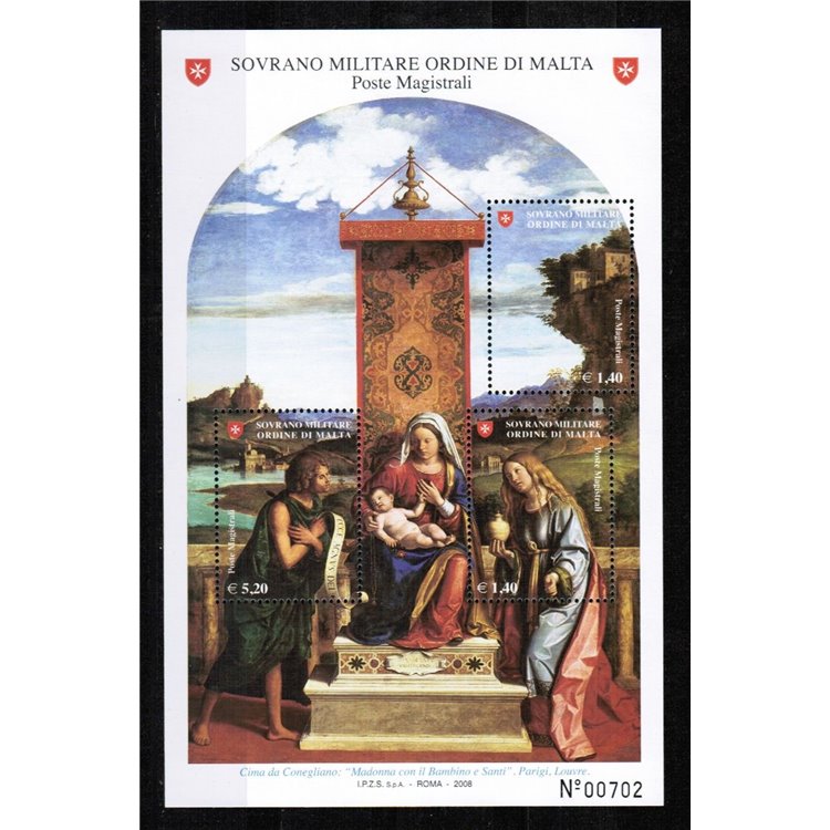 SMOM 2008 St. John the Baptist s/s MNH**