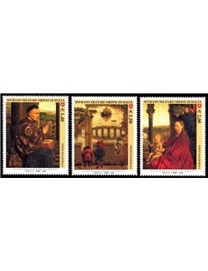 SMOM 2008 Masters of painting 3v MNH**