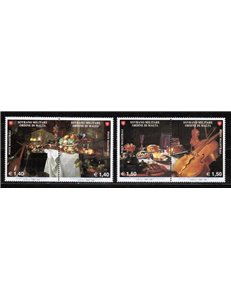 SMOM 2008 Nature morte 4v MNH**