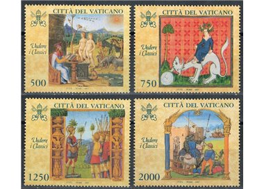 VATICAN 1997 See the Classics 4v MNH**