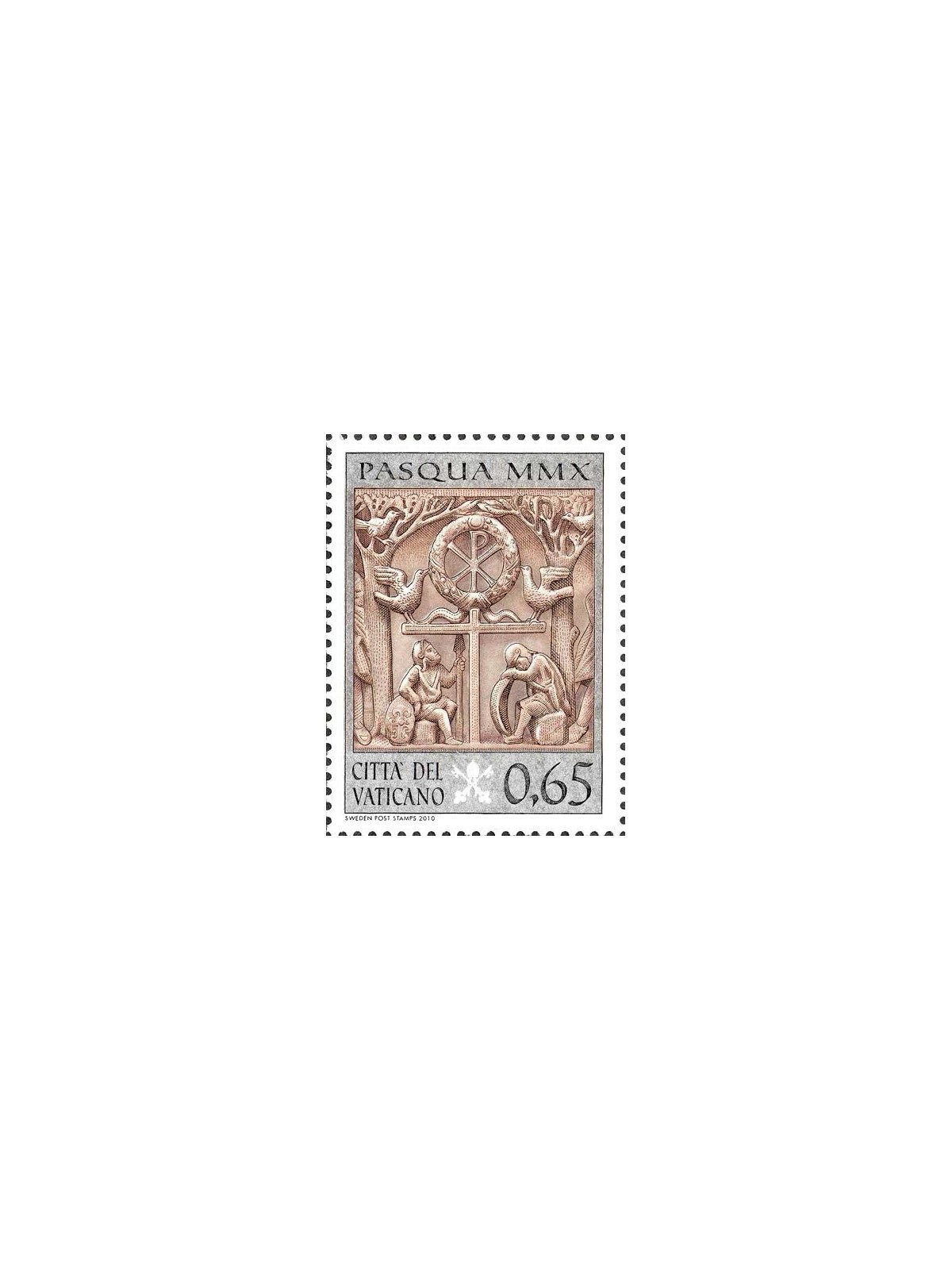 VATICANO 2010 Pasqua MNH**