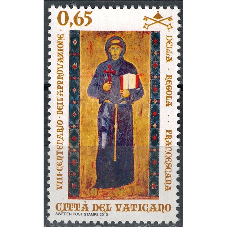 VATICANO 2010 Regola Francescana MNH**