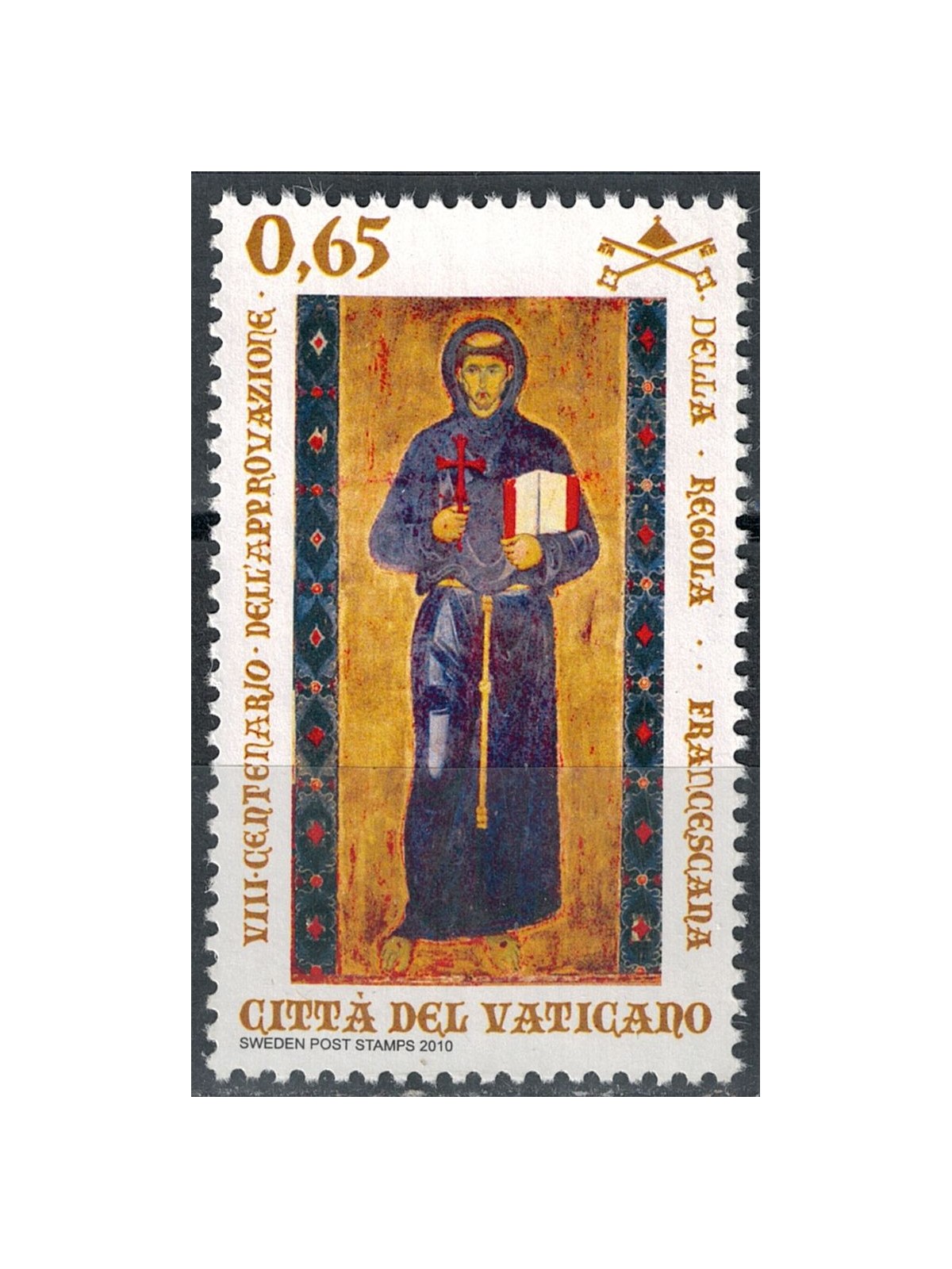 VATICAN 2010 Franciscan Rule MNH**