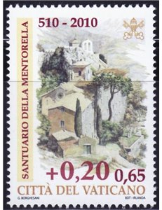 VATICAN 2010 Mentorella Sanctuary MNH**