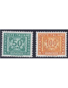 ITALY 1991 Tax Stamp 2v MNH**