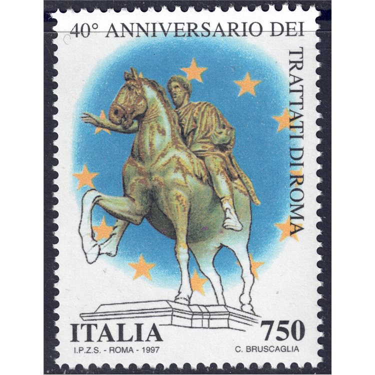 ITALY 1997 Treaties of Rome MNH**