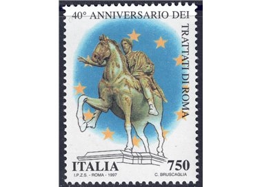 ITALIA 1997 Trattati di Roma MNH**