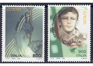 ITALY 1998 Europe 2v MNH**