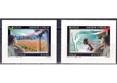 ITALY 2012 Europe 2v MNH**