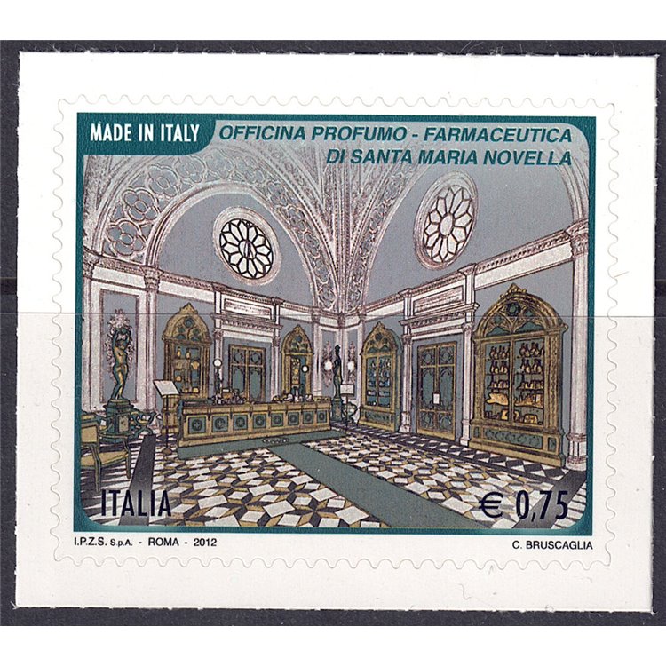 ITALIA 2012 Officina profumo MNH**