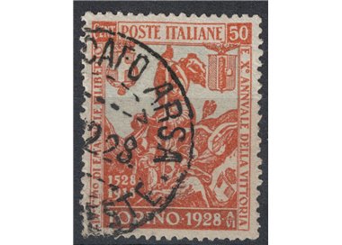 ITALY KINGDOM 1928 Emanuele Filiberto 50c used