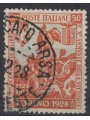 ITALY KINGDOM 1928 Emanuele Filiberto 50c used