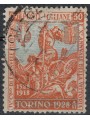 ITALIA REGNO 1928 Emanuele Filiberto 50c us