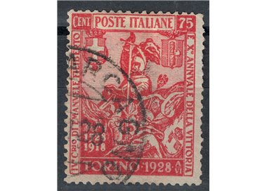 ITALY KINGDOM 1928 Emanuele Filiberto 75c used