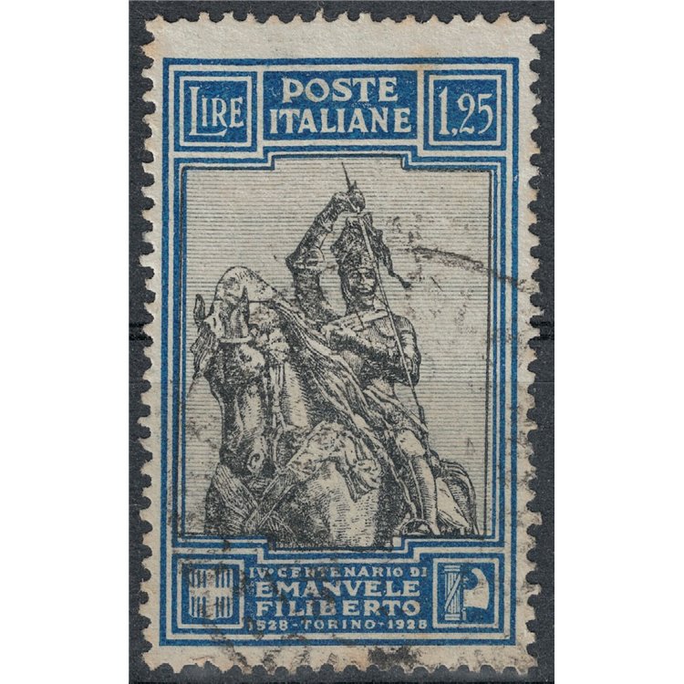ITALIA REGNO 1928 Emanuele Filiberto 1,25£ us