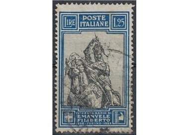 ITALY KINGDOM 1928 Emanuele Filiberto 1.25£ used