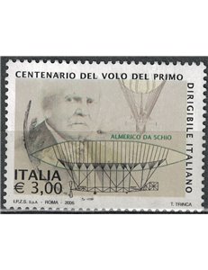 ITALY 2005 Flight of the first airship