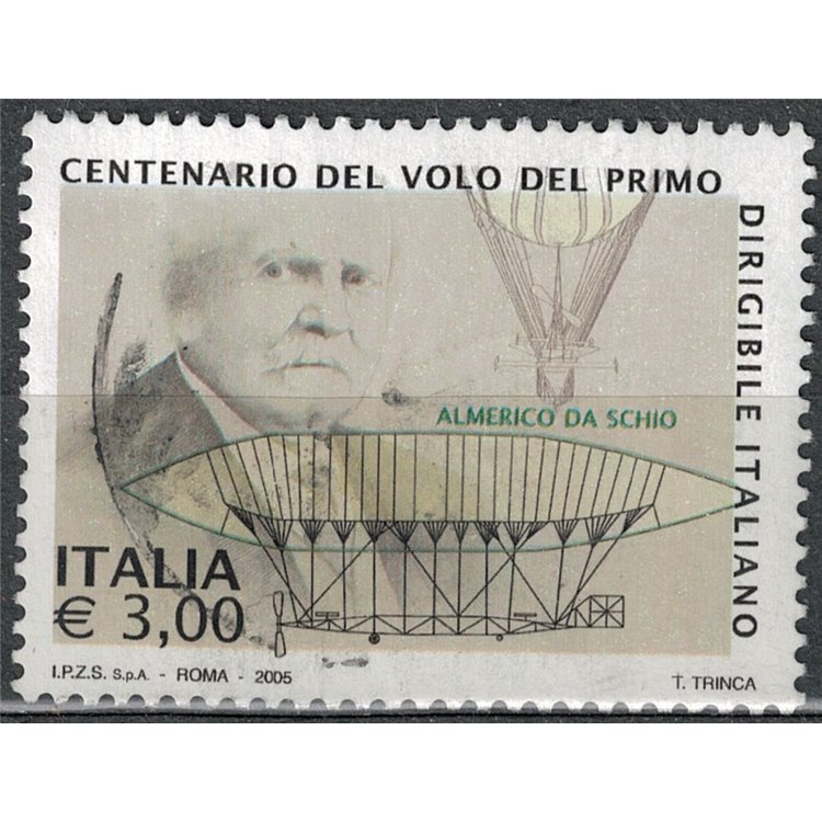 ITALY 2005 Flight of the first airship