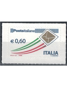 ITALY 2010 Ordinary €0.60 Gold envelope MNH**