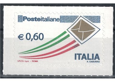 ITALIA 2010 Ordinaria € 0,60 Busta Oro MNH**