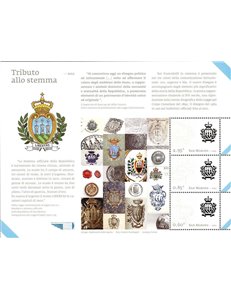 SAN MARINO 2012 Tribute to the Coat of Arms s/s MNH**