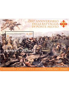 VATICAN 2012 Milvio Bridge s/s MNH**