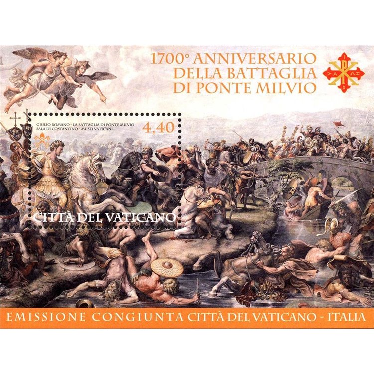 VATICANO 2012 Ponte Milvio BF MNH**