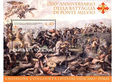 VATICAN 2012 Milvio Bridge s/s MNH**