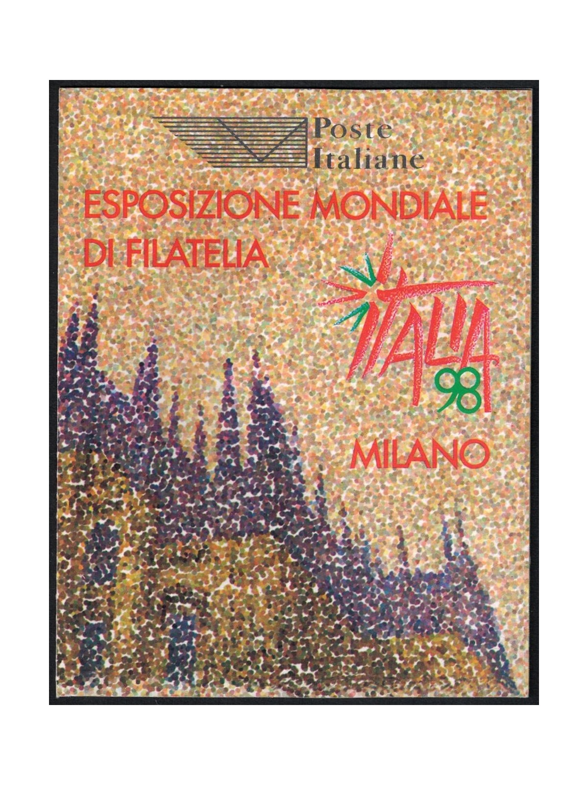ITALIA 1996 Esposizione di filatelia LB MNH**