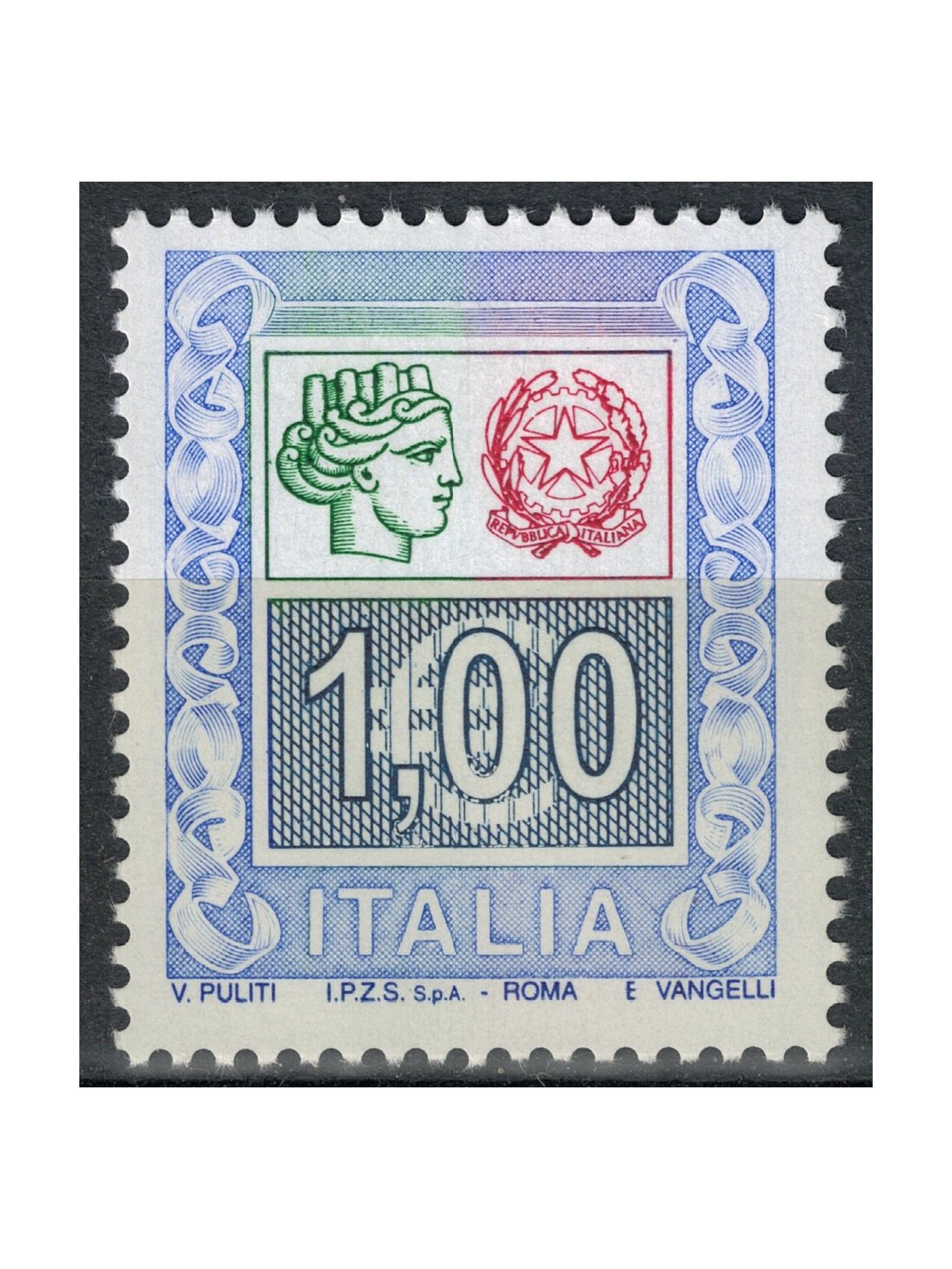 ITALIA 2005 Alto valore € 1,00 MNH**