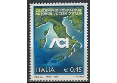 ITALIA 2005 Aci, Automobile Club Italia MNH**
