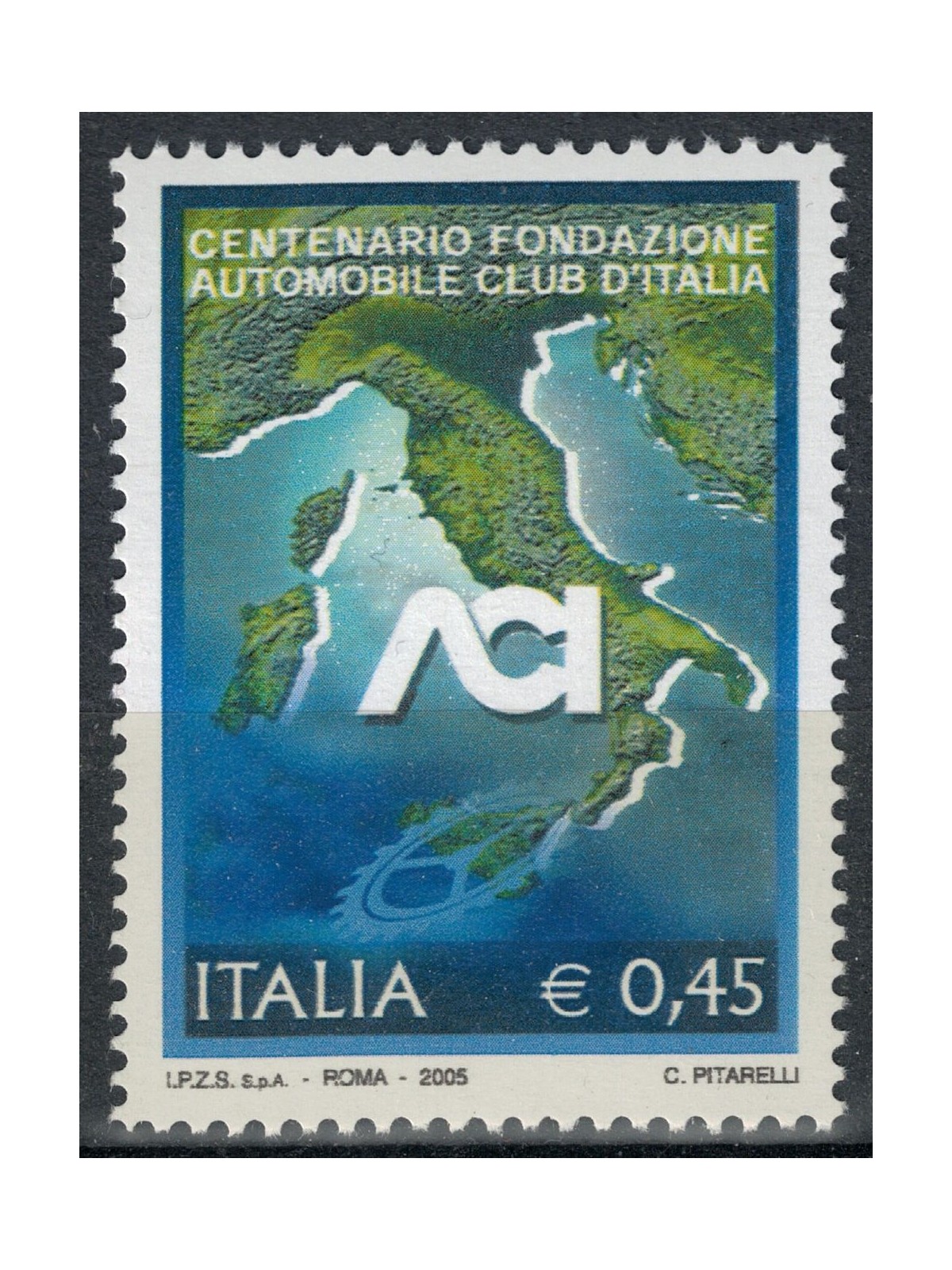 ITALIA 2005 Aci, Automobile Club Italia MNH**