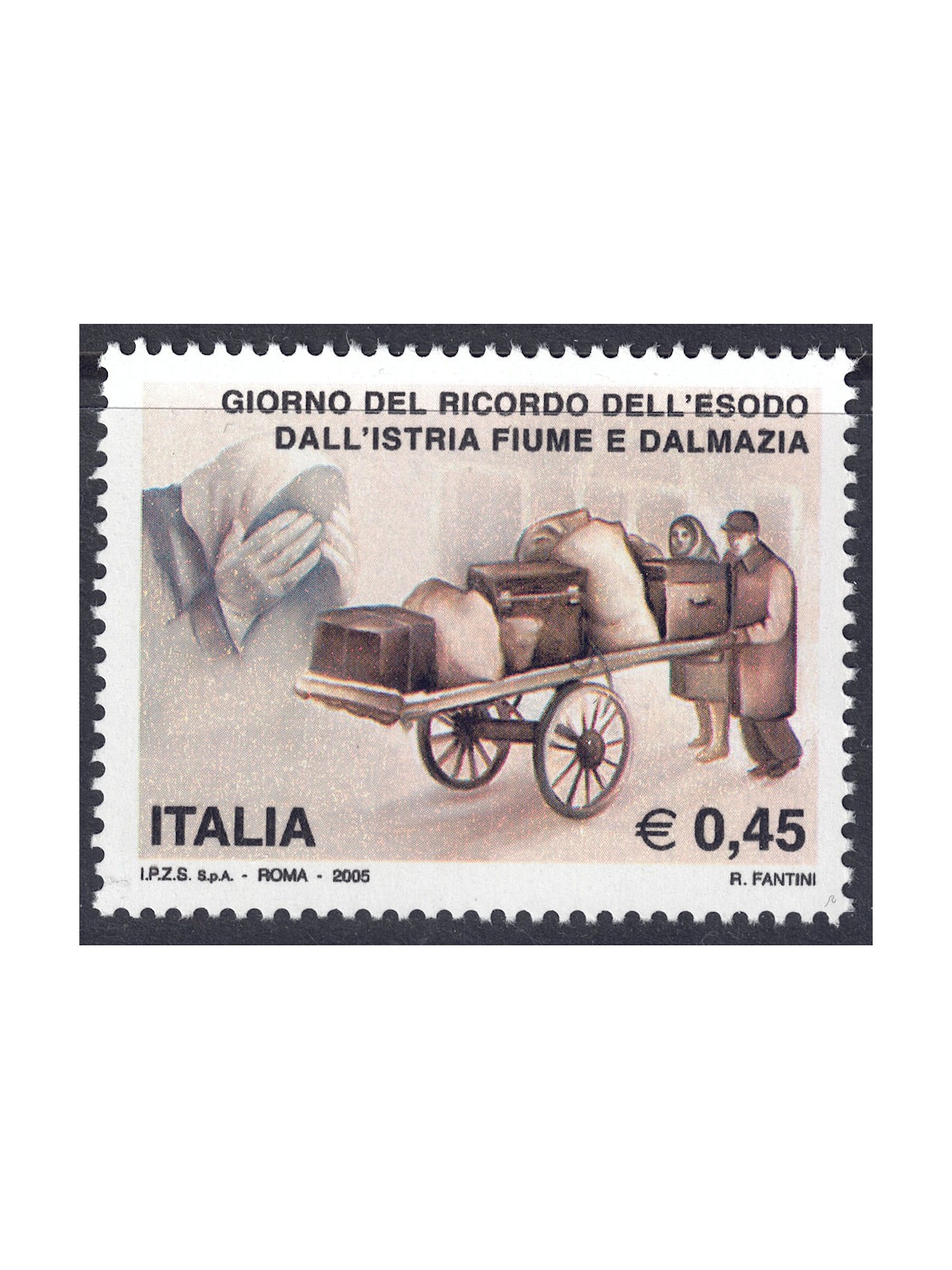 ITALIA 2005 Esodo MNH**