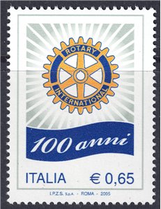 ITALIA 2005 Rotary International MNH**