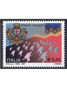 ITALIA 2005 Brigata Sassari MNH**