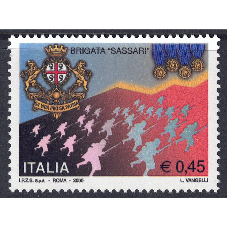 ITALIA 2005 Brigata Sassari MNH**