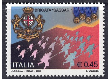 ITALIA 2005 Brigata Sassari MNH**