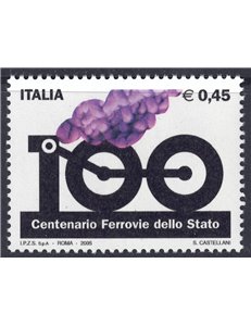 ITALIA 2005 Ferrovie dello Stato MNH**