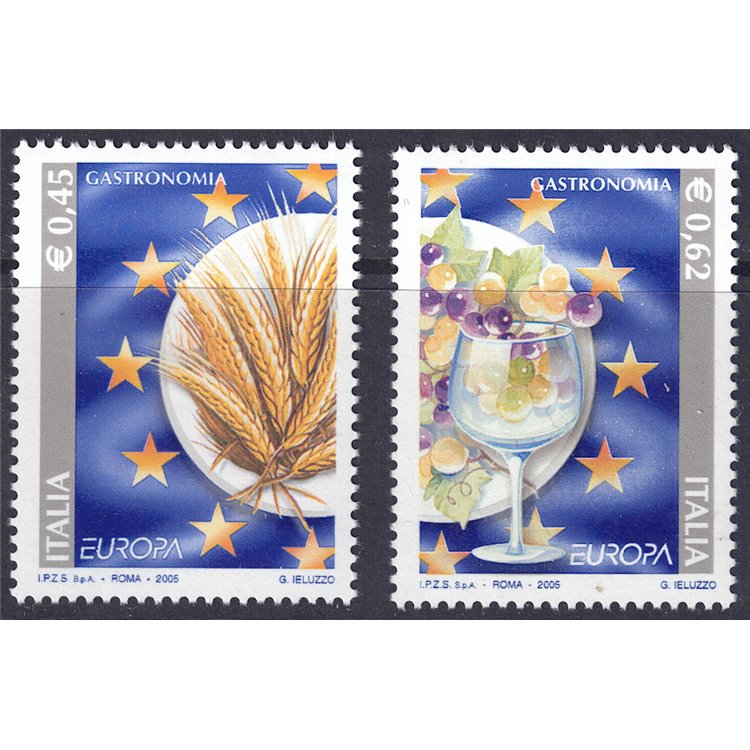 ITALY 2005 Europe 2v MNH**