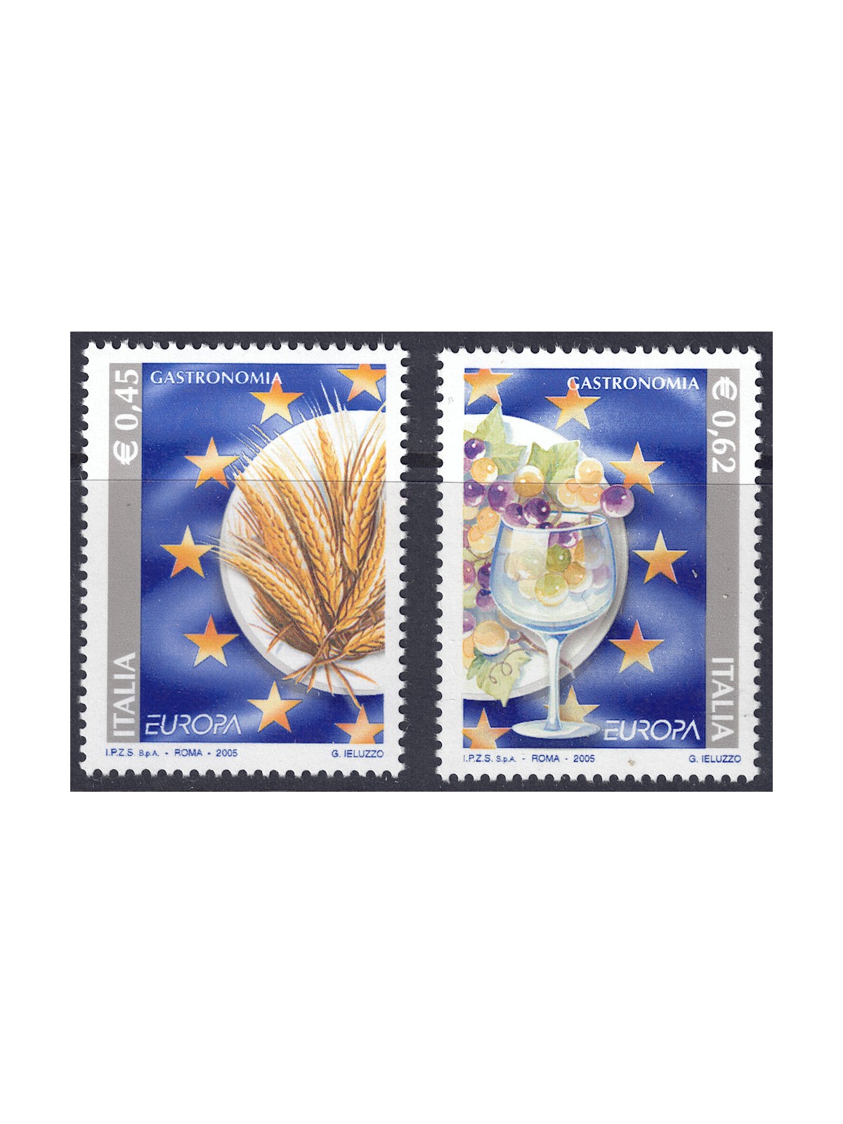 ITALIA 2005 Europa 2v MNH**