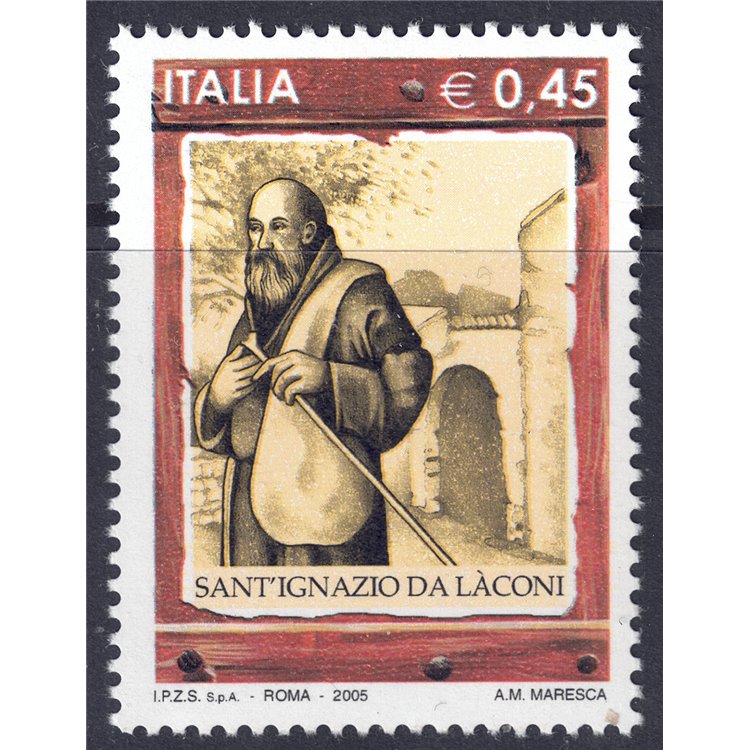 ITALY 2005 Saint Ignatius of Làconi MNH**