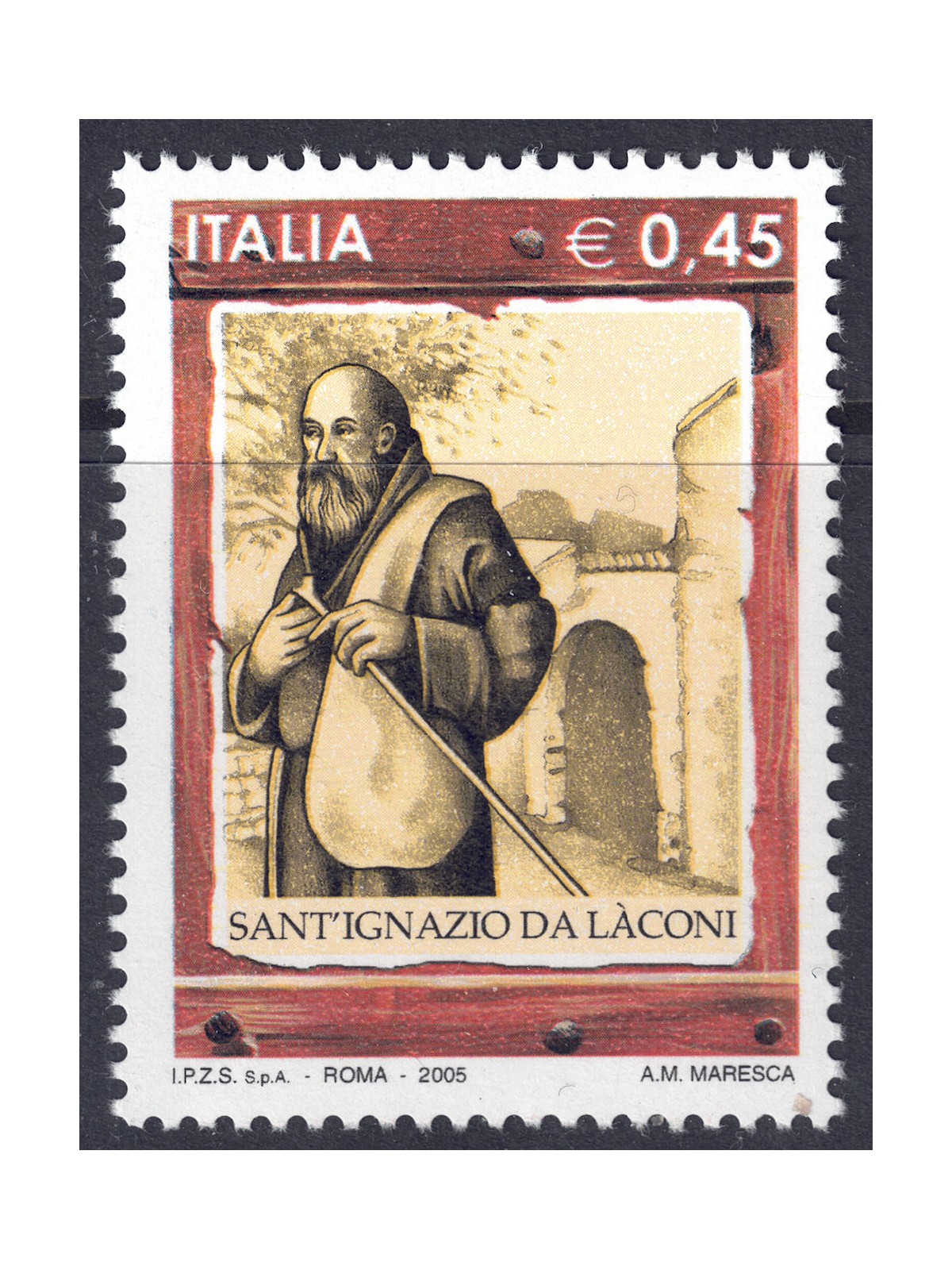 ITALY 2005 Saint Ignatius of Làconi MNH**
